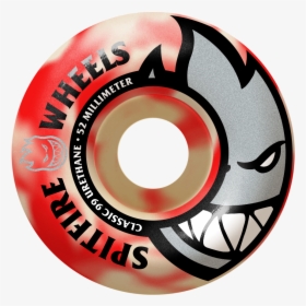 Spitfire 52mm Bighead Red Swirl Wheels - Circle, HD Png Download, Transparent PNG