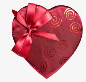 Red Swirl Heart 8oz Or 1lb , Png Download - Gift Wrapping, Transparent Png, Transparent PNG