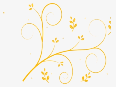 Flowers Clipart Swirl - Clipart Transparent Background Vines, HD Png Download, Transparent PNG
