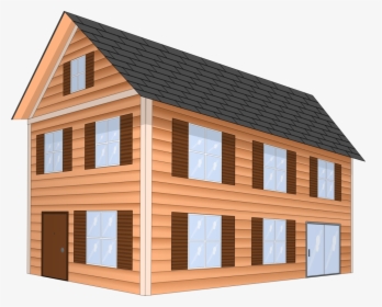 Building,shed,elevation - Cube Method Of Estimating, HD Png Download, Transparent PNG