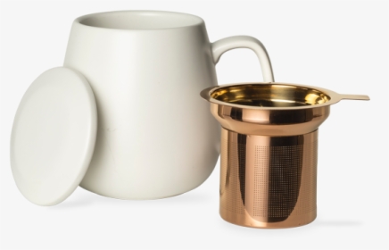 T2 Teaset Hugo White Mug With Infuser - Cup, HD Png Download, Transparent PNG