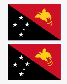 Papua New Guinea Flag Main Image - Papua New Guinea Flag, HD Png Download, Transparent PNG
