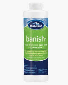 23500bio Bioguard Banish Algaecide - Bottle, HD Png Download, Transparent PNG