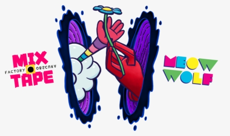 Mix Tape Meowwolf Collaboration - Illustration, HD Png Download, Transparent PNG