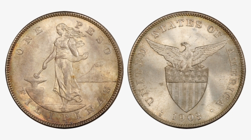 Cash , Png Download - 1903 S Philippine Peso, Transparent Png, Transparent PNG