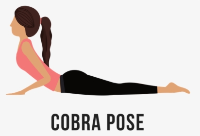 Cobra Pose - Transparent Cobra Yoga Poses, HD Png Download, Transparent PNG