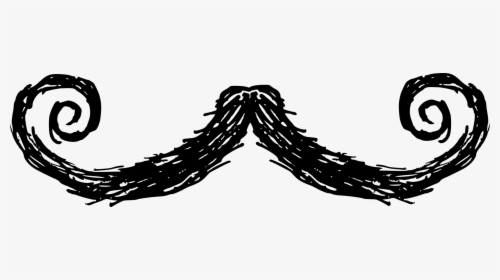Mustache Drawing 1 - Illustration, HD Png Download, Transparent PNG