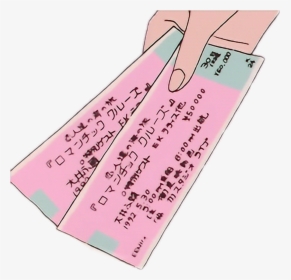 Tikets Stickers Etiquetas Pink Rosa Rosado Verde Green - Green And Pink Aesthetic, HD Png Download, Transparent PNG