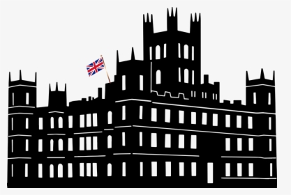 Downton Abbey Castle Silhouette, HD Png Download, Transparent PNG