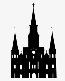 Louis Cathedral Vector Clip Art - St. Louis Cathedral, HD Png Download, Transparent PNG