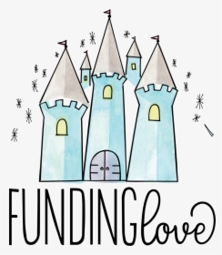 Logo Castle Color Vector - Funding Love, HD Png Download, Transparent PNG