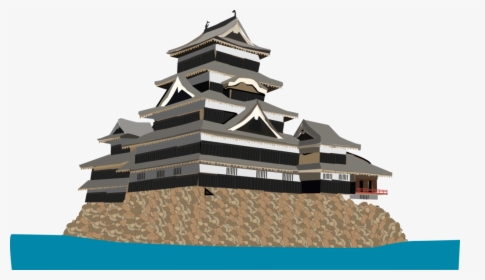 Matsumoto Castle, Charles Collier Popular, Full Format - Japan Castle Vector Png, Transparent Png, Transparent PNG