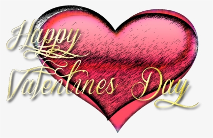 Happy Valentines Png Download - Heart, Transparent Png, Transparent PNG