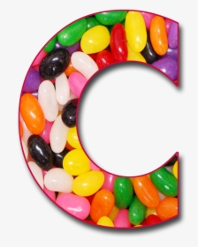 Letter J, Alphabet Letters, Name Letters, Lettering - Letters Of Jelly Beans, HD Png Download, Transparent PNG