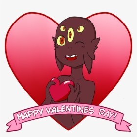 Happy Valentines Day - Cartoon, HD Png Download, Transparent PNG