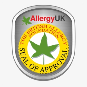 Allergy Uk Seal Of Approval Logo - Allergy Uk, HD Png Download, Transparent PNG