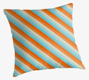 Diagonal Stripe Pattern Png - Cushion, Transparent Png, Transparent PNG