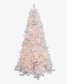 White Fake Christmas Tree, HD Png Download, Transparent PNG