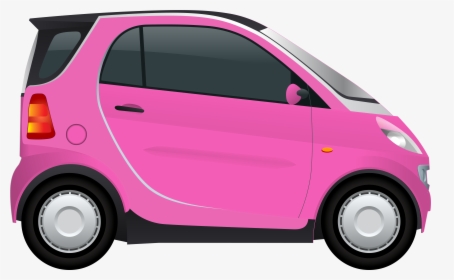 Pink Mini Car Png Clipart - Clipart Car Png, Transparent Png, Transparent PNG