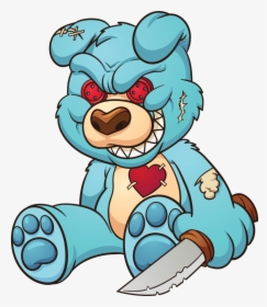 I Don T Evil - Evil Teddy Bear Cartoon, HD Png Download, Transparent PNG