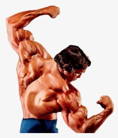 Arnold Schwarzenegger Bodybuilding Png Images - Arnold Schwarzenegger Best Pose, Transparent Png, Transparent PNG