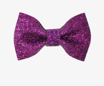 Purple Glitter Bow Png, Transparent Png, Transparent PNG