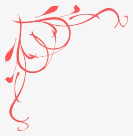 Vine Heart5 Clipart - Red Swirls Transparent, HD Png Download, Transparent PNG