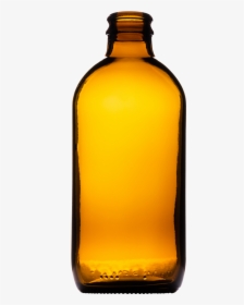 330ml Stubby Beer Bottle Photo - Amber Glass Bottle 330ml, HD Png Download, Transparent PNG