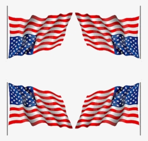 Bandera De Estados Unidos Oleando , Png Download - Us Flag Waving, Transparent Png, Transparent PNG