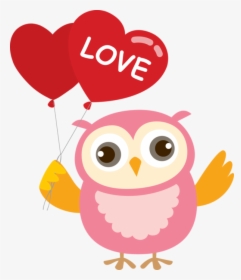 Cute Owl Png Download - Cute Owl Owl Love Png, Transparent Png, Transparent PNG