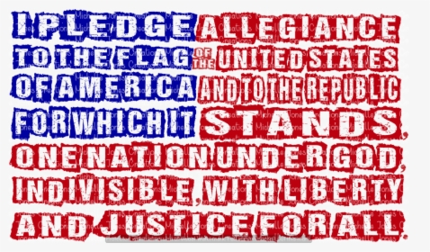 Pledge Of Allegiance (sublimation) - Welcome Week, HD Png Download, Transparent PNG