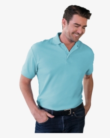 Mens Value Soft Touch Pique Polo - Polo Shirt, HD Png Download, Transparent PNG