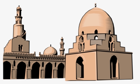 Islamic Mosque Muslim With Minarets, HD Png Download, Transparent PNG