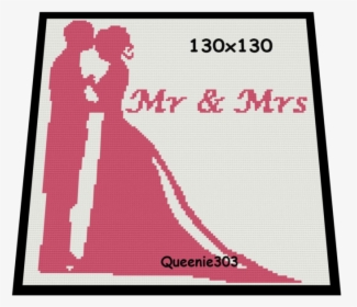Wedding Couple Mr And Mrs - Poster, HD Png Download, Transparent PNG