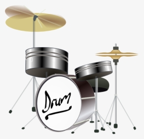 Drum Set Svg Clip Arts - Drums Kit Clipart, HD Png Download, Transparent PNG