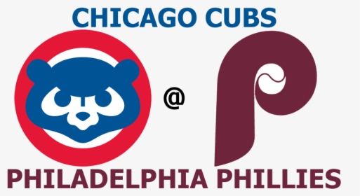 76kib, 1000x500, Cubs @ Phillies - Chicago Cubs, HD Png Download, Transparent PNG