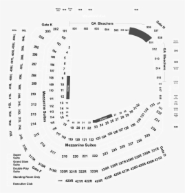 Hella Mega Tour Wrigley Seating Chart, HD Png Download, Transparent PNG