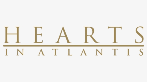 Hearts In Atlantis Logo Png Transparent - Calligraphy, Png Download, Transparent PNG