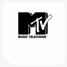 Mtv Trax Logo Black And White - Mtv Logo, HD Png Download, Transparent PNG