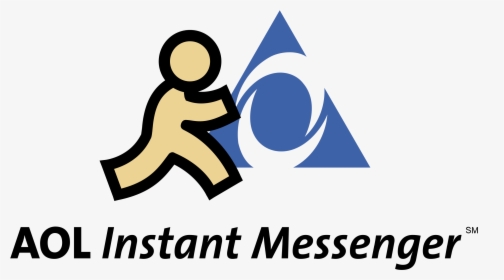 Aol Instant Messenger Logo Png Transparent - Aol Instant Messenger Logo Png, Png Download, Transparent PNG