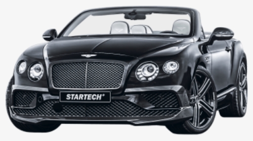 Black 2016 Bentley Continental Gt Convertible, HD Png Download, Transparent PNG