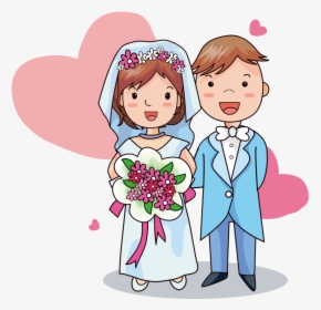 Groom Clipart Character - Lovers Cartoon Vector, HD Png Download, Transparent PNG