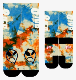 Image Of Space Tie Dye Socks, HD Png Download, Transparent PNG