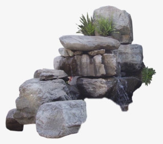 Rock Rocks Water Waterfall Nature Landescape - Stone Background For Editing, HD Png Download, Transparent PNG