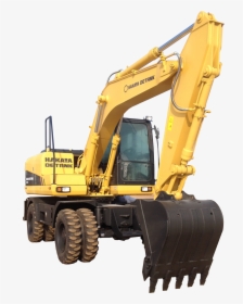Wheel Type Excavator - Scraper Construction Icon, HD Png Download, Transparent PNG