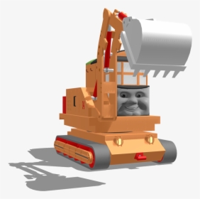 The Railways Of Crotoonia Wiki - Excavator, HD Png Download, Transparent PNG