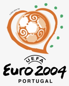 Uefa Euro 2004 Portugal Logo Png Transparent - Uefa Euro 2004 Logo Svg, Png Download, Transparent PNG