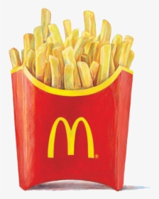 Mcdonald Fries Png - French Fries Mcdonalds Png, Transparent Png, Transparent PNG
