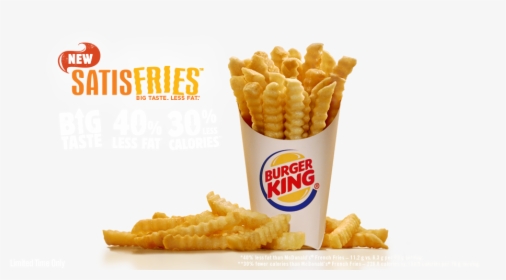 Satisfries - Satisfries Burger King, HD Png Download, Transparent PNG