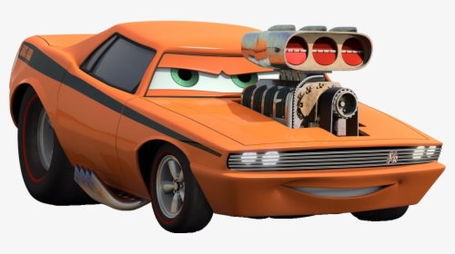 Disney Pixar Cars Diecast Snot Rod Vehicle , Png Download - Dodge Challenger Movie Cars, Transparent Png, Transparent PNG
